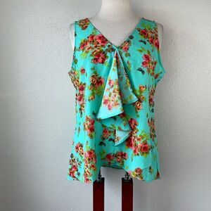 Metaphor Sleeveless Blouse Top Size L EUC